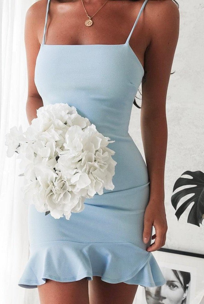 Hampton Dress - Sky Blue-Clothing