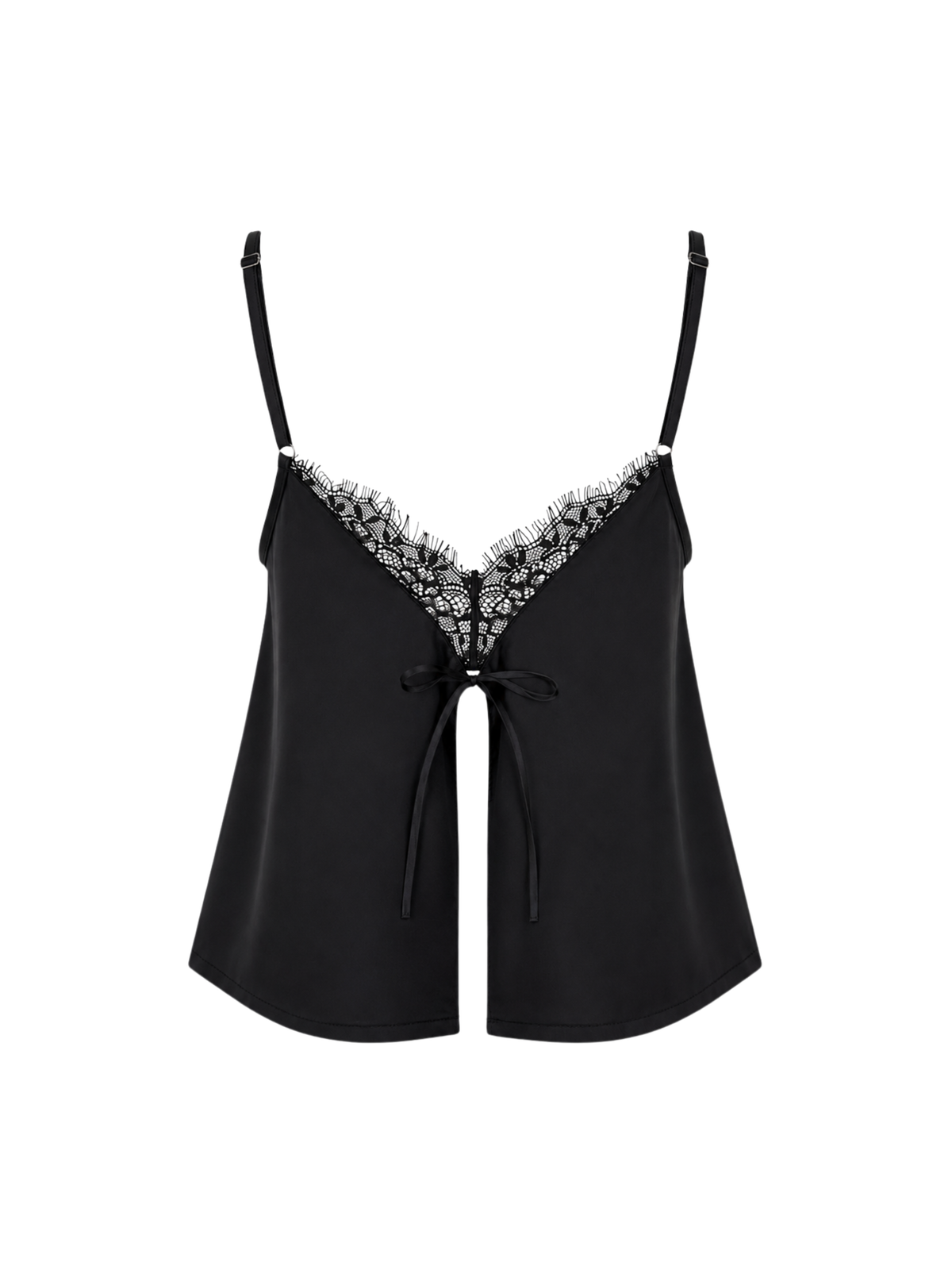 Collete Romantic Tank - Black – Love Loren