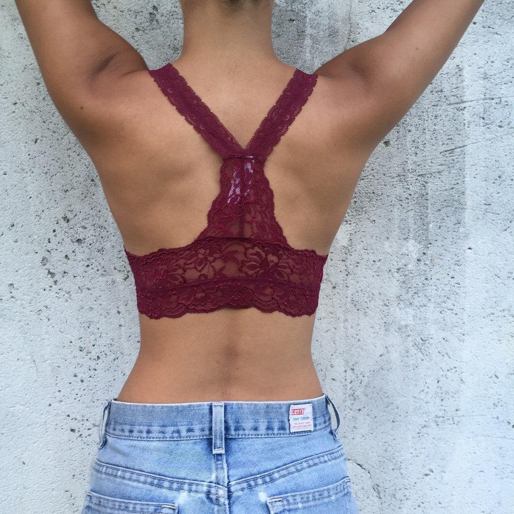 Default Type - Roxanne Bralette - Burgundy