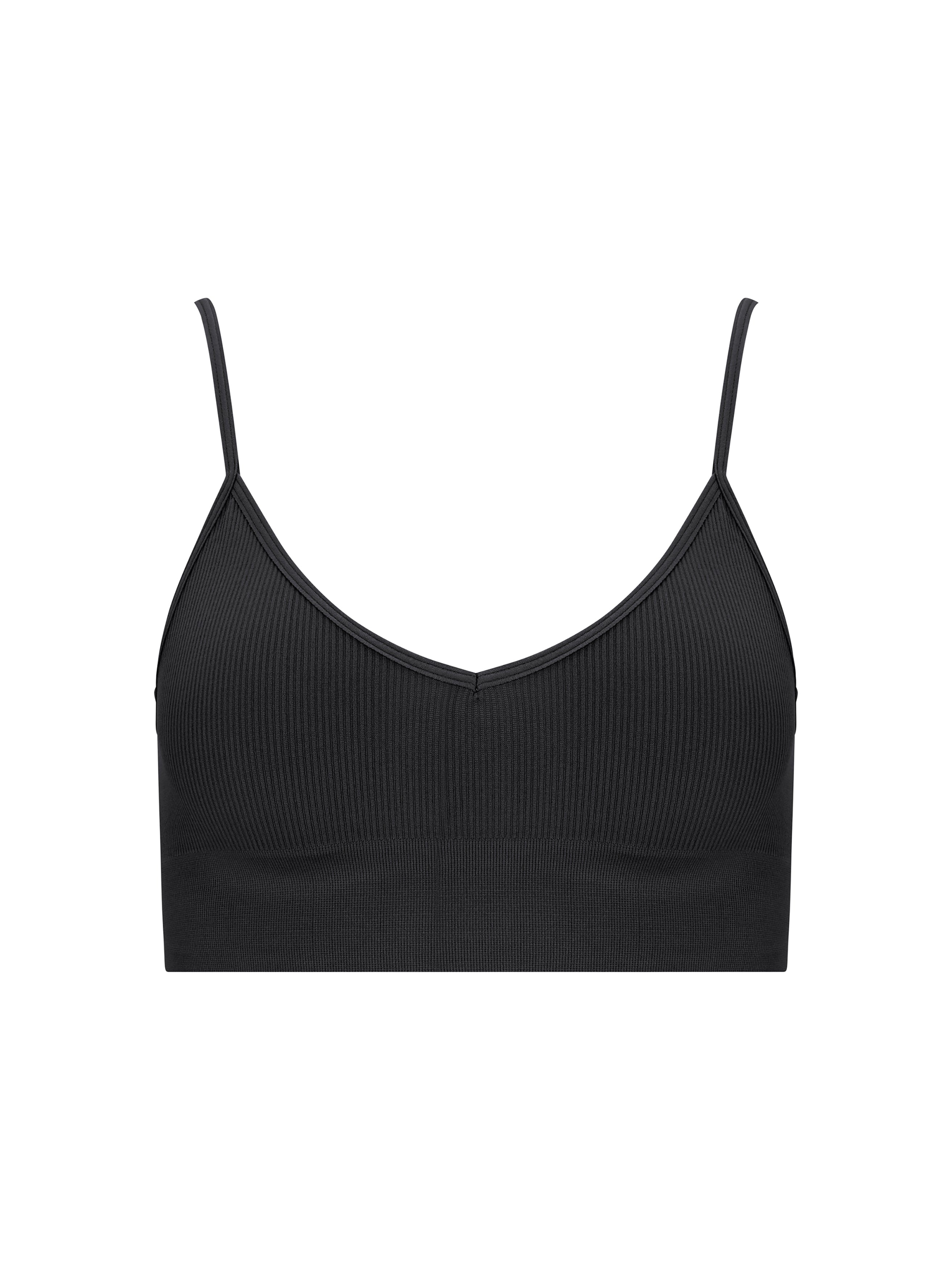 Vanessa Top - Black Seamless Bralette – Love Loren