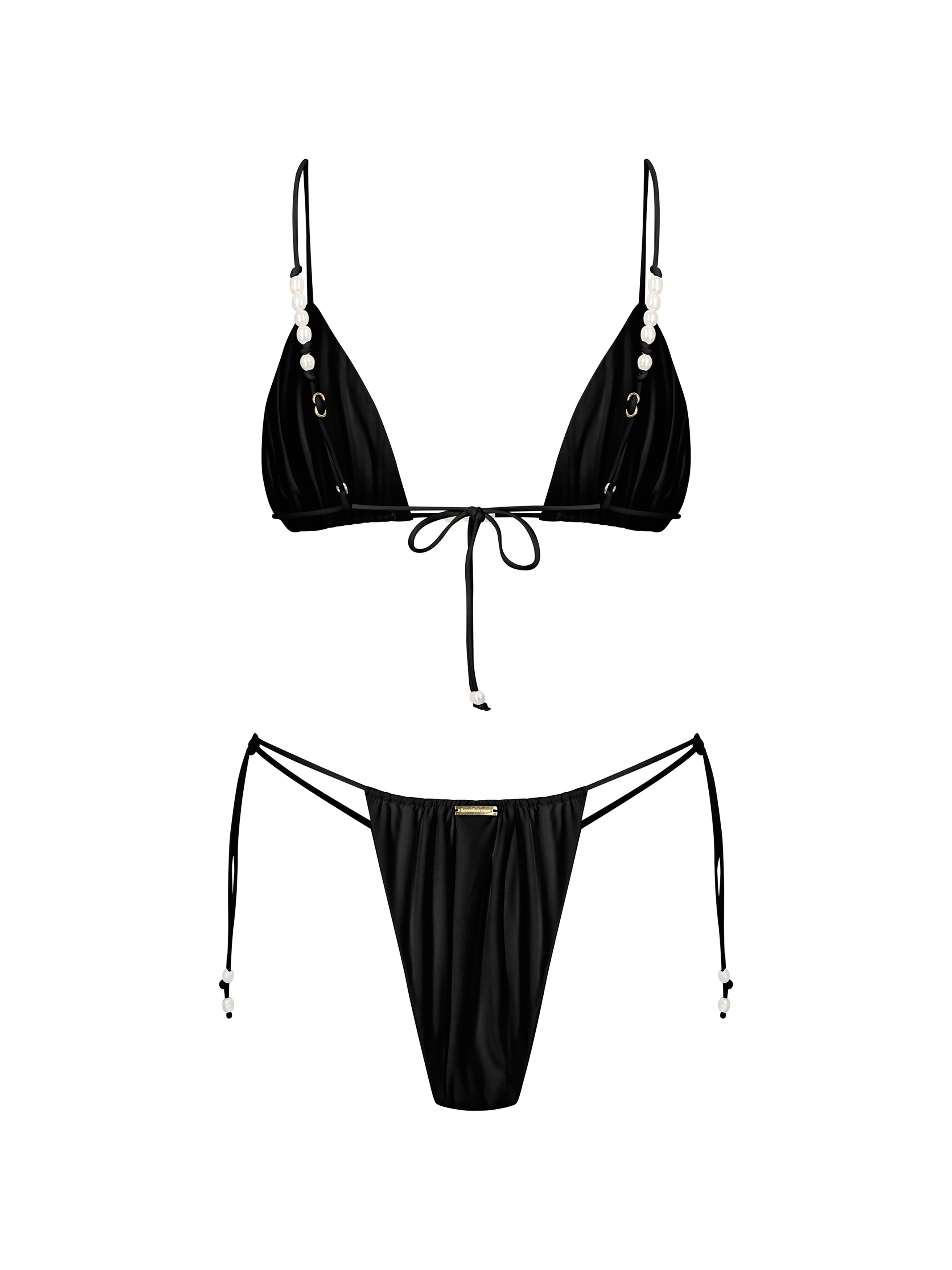 正規品　andmary Coco pleats swimwear Black ANDMARY】Coco pleats swimwear