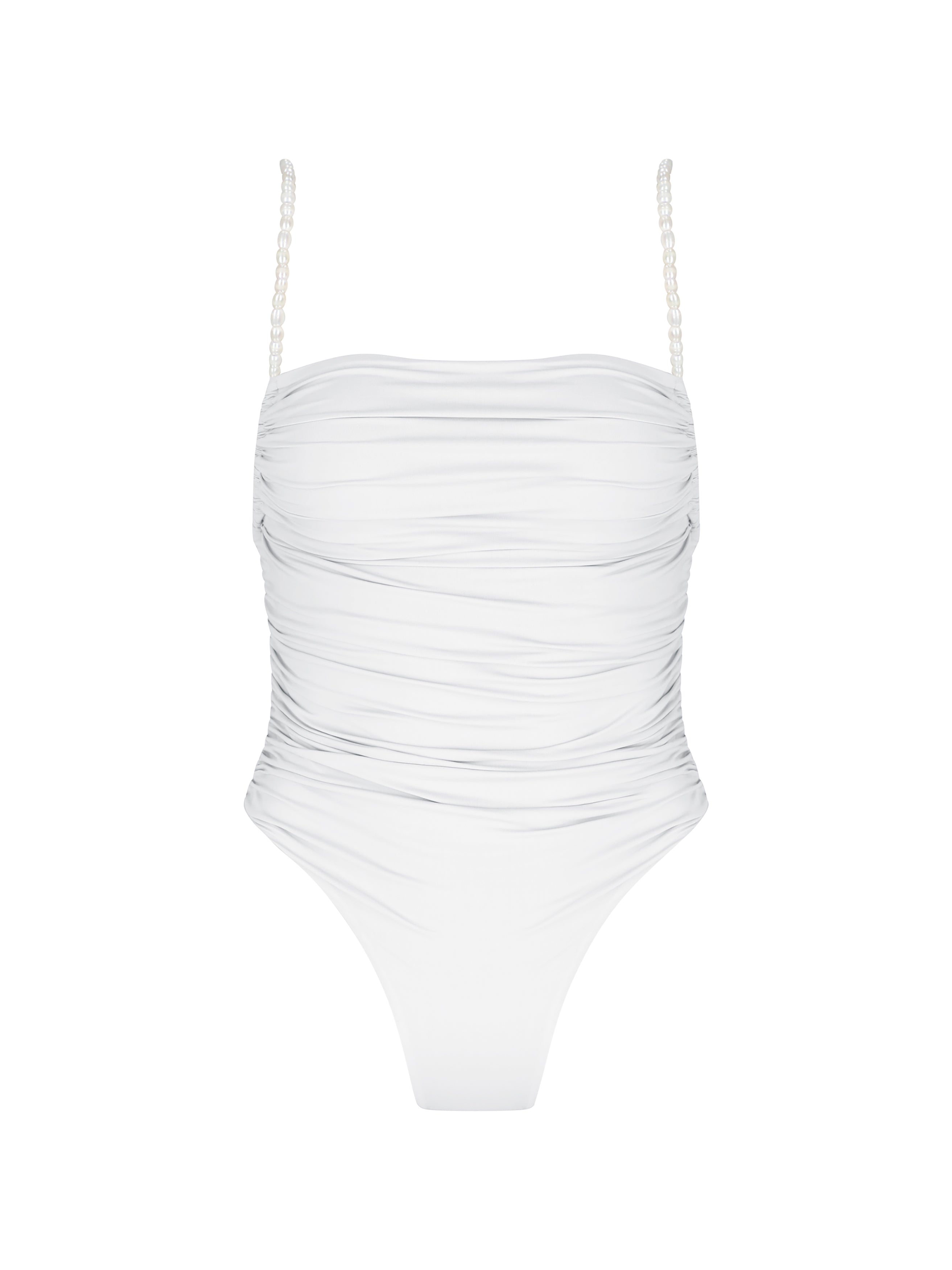 White Clothing With Lace Detailing