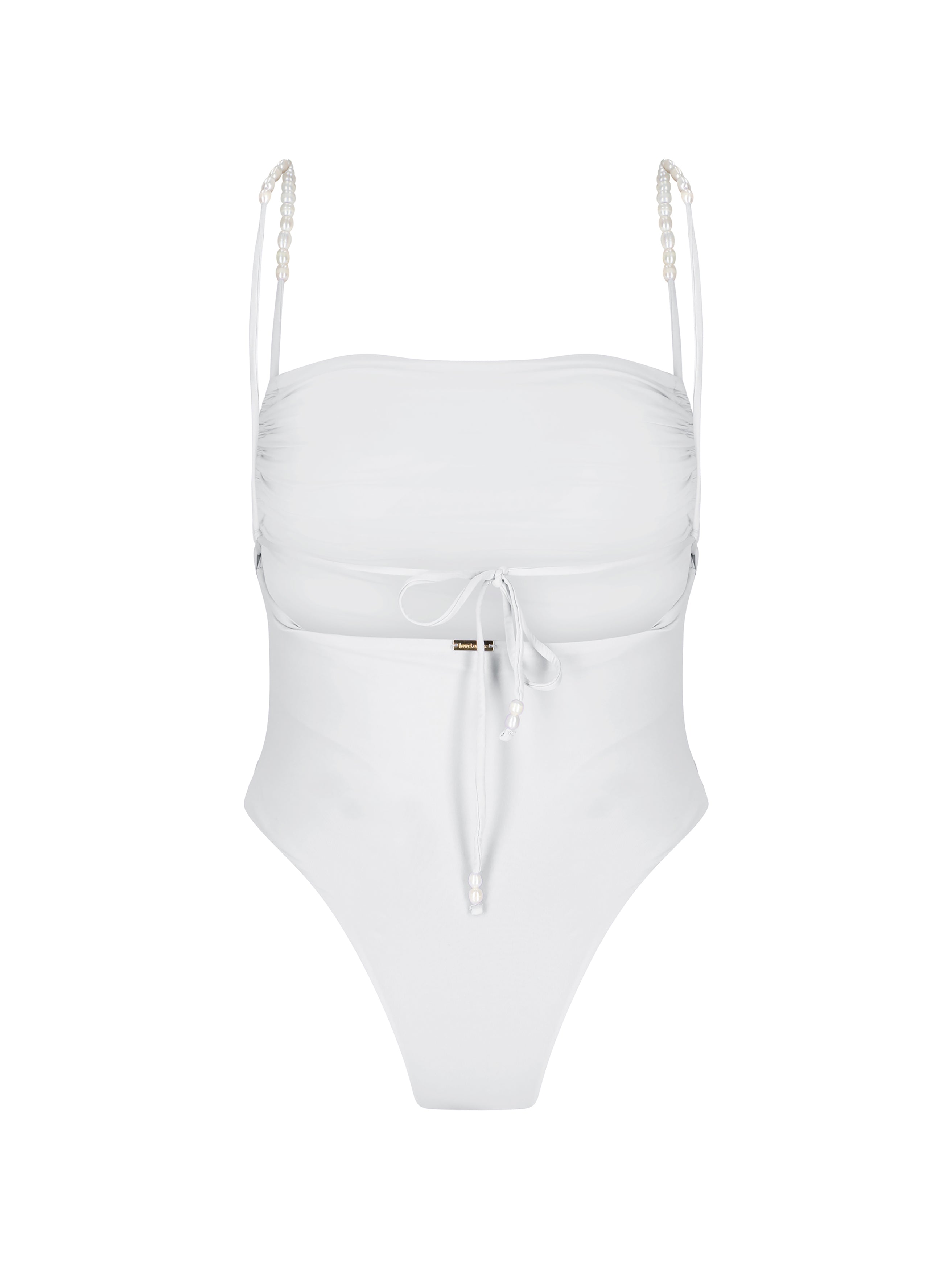 White Clothing With Lace Detailing