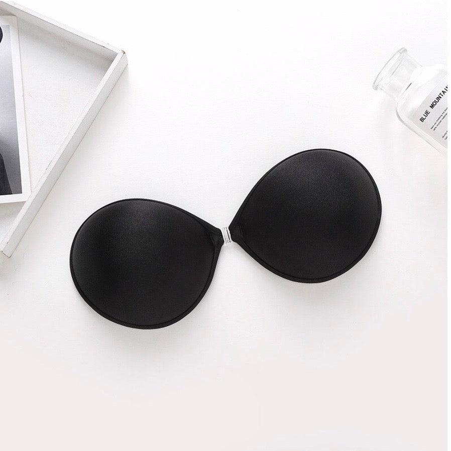 Black Bralette With Lace Detailing